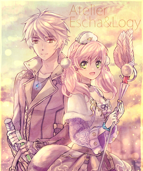 escha malier and logix ficsario (atelier and 1 more) drawn by kanaso529