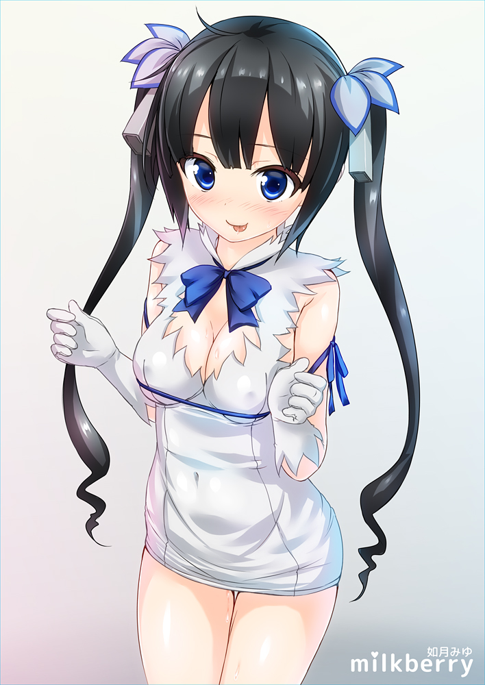 hestia (dungeon ni deai wo motomeru no wa machigatteiru darou ka) drawn by kisaragi_miyu