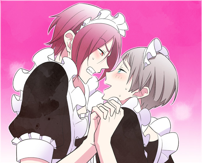 matsuoka rin and nitori aiichirou (free!) drawn by oshidorio
