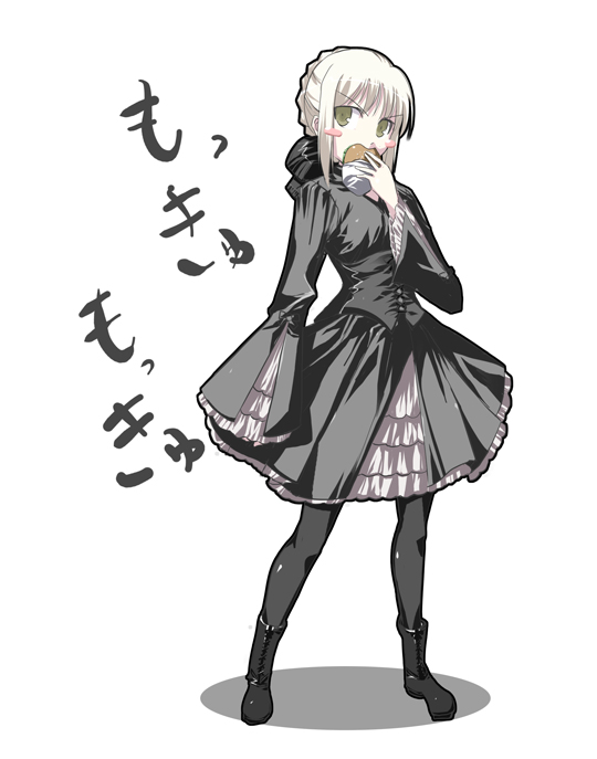 artoria pendragon and saber alter (fate and 1 more) drawn by satomi_(black_scarecrow)