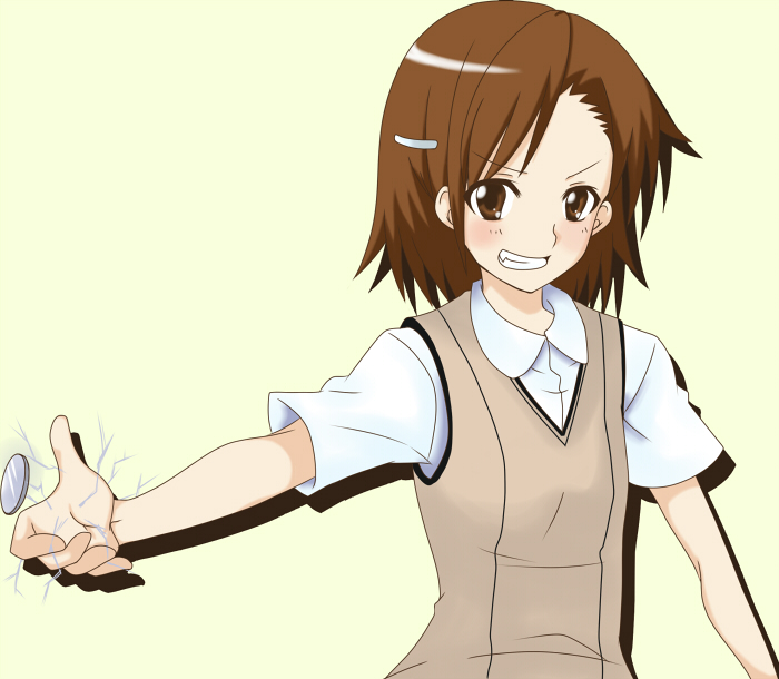 misaka mikoto (toaru majutsu no index) drawn by chika_(artist)