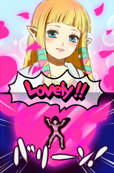 princess zelda, sailor moon, and ghirahim (the legend of zelda and 3 more) drawn by mutsuki_kaya