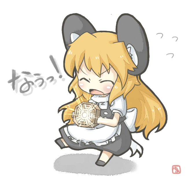 kirisame marisa and mouse marisa (touhou) drawn by yuasan