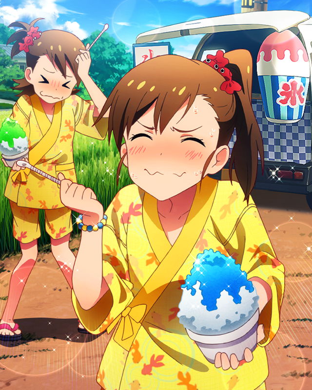 futami mami and futami ami (idolmaster and 1 more)