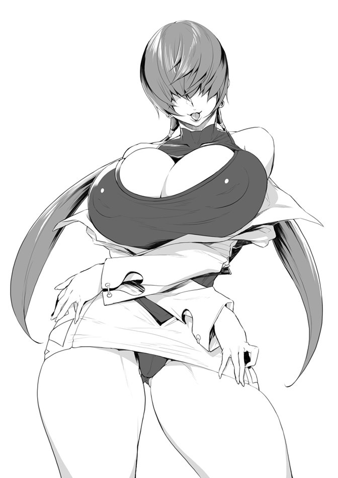 shermie (the king of fighters) drawn by ion_(cation)