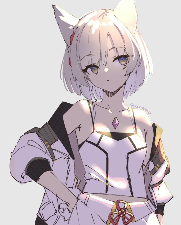 mio (xenoblade chronicles and 1 more) drawn by skeptycally