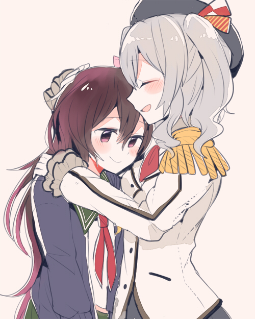 kashima, kisaragi, and kisaragi kai ni (kantai collection) drawn by itomugi-kun