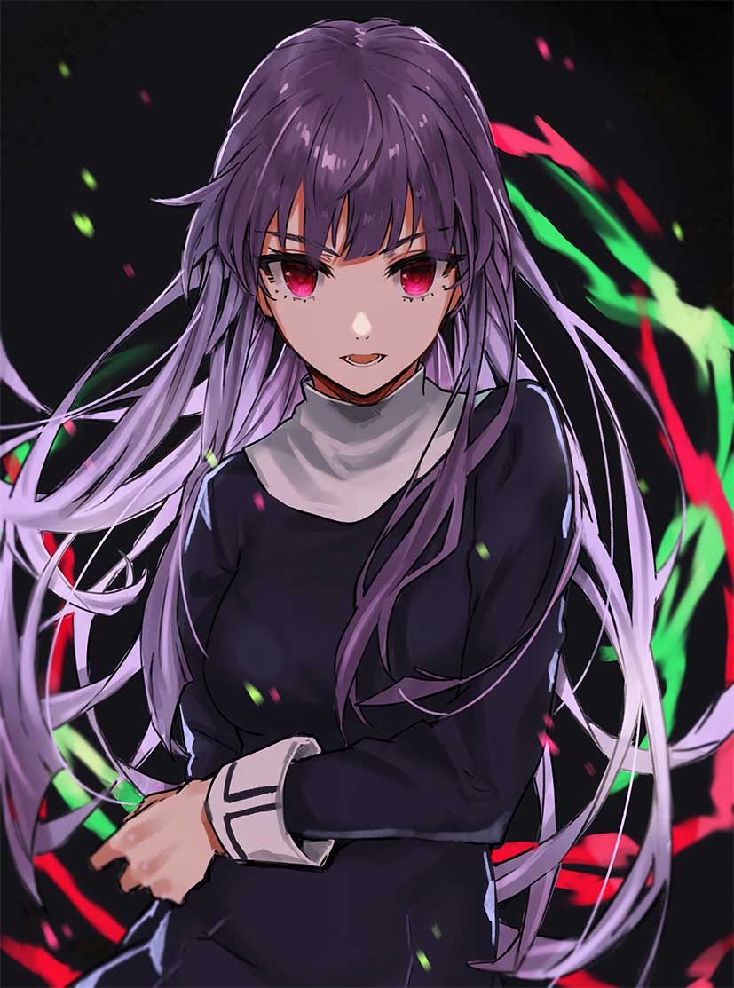 asagami fujino (kara no kyoukai) drawn by teshima_nari