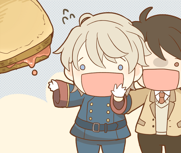 slaine troyard, kaizuka inaho, and fairy (aldnoah.zero and 1 more) drawn by rabi_(swordofthestone)