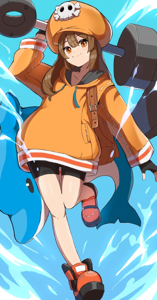 may and mr. dolphin (guilty gear and 1 more) drawn by kazamillust