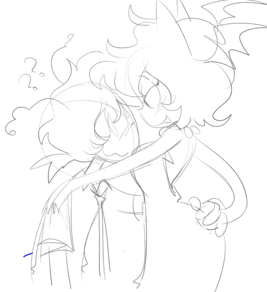 batty boop poppy and beezie poppy (original) drawn by poppy_(p0ply)