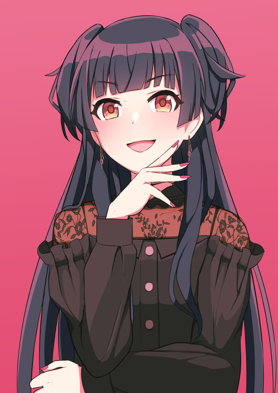 mayuzumi fuyuko (idolmaster and 1 more) drawn by yuugremusi