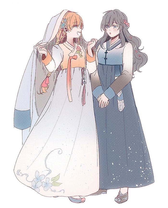 ryne waters and gaia (final fantasy and 1 more) drawn by ff14hioo_oo7