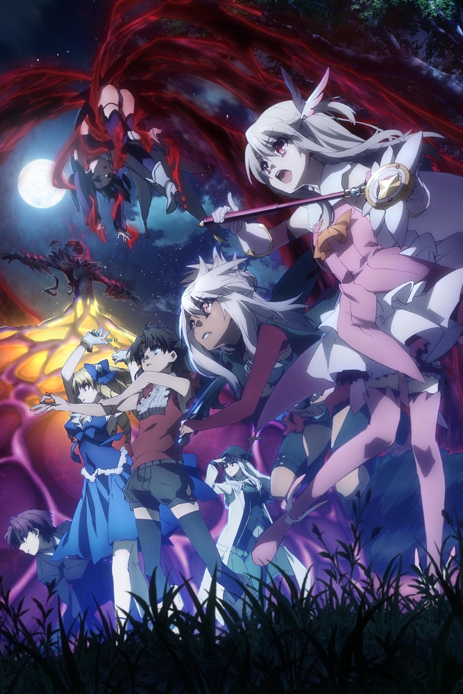 tohsaka rin, illyasviel von einzbern, chloe von einzbern, miyu edelfelt, prisma illya, and 4 more (fate and 1 more)