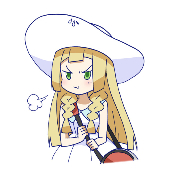 lillie (pokemon and 1 more) drawn by akino_nogako