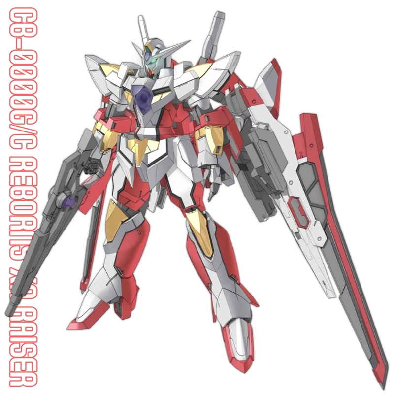 reborns gundam and xn raiser (gundam and 1 more) drawn by zefai