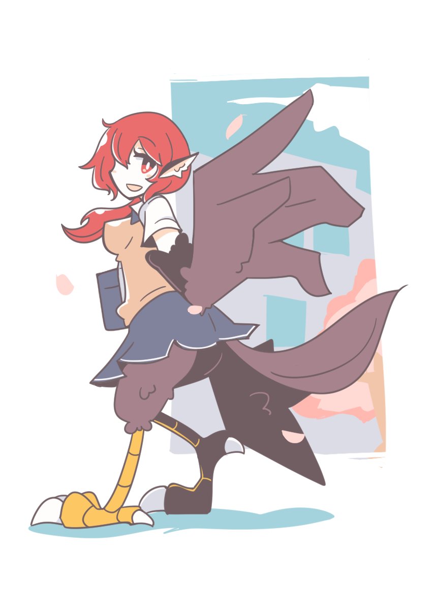 fio-chan (original) drawn by big_o_pants