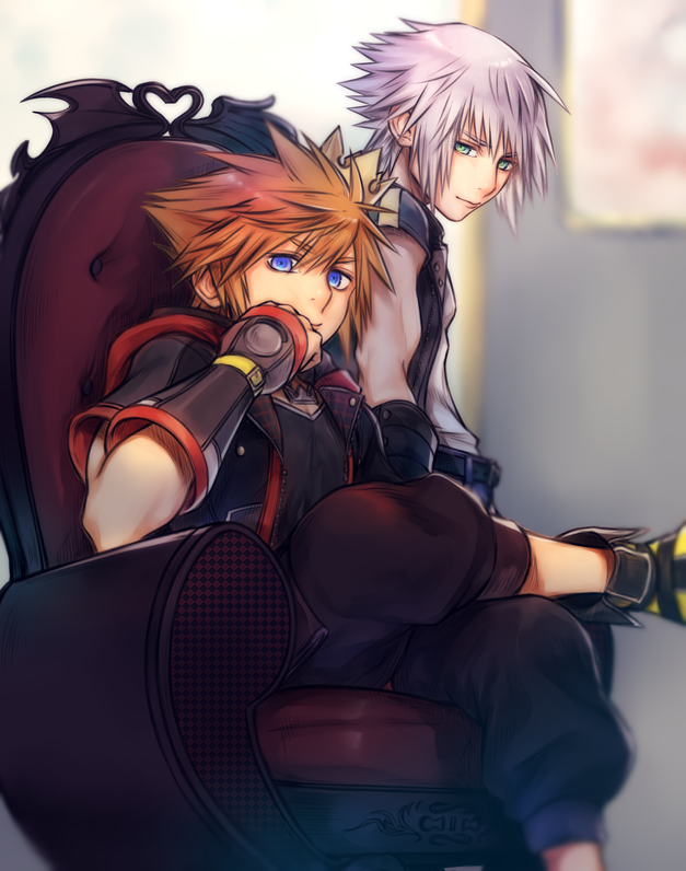 sora and riku (kingdom hearts and 1 more) drawn by mim_(mimya0600)
