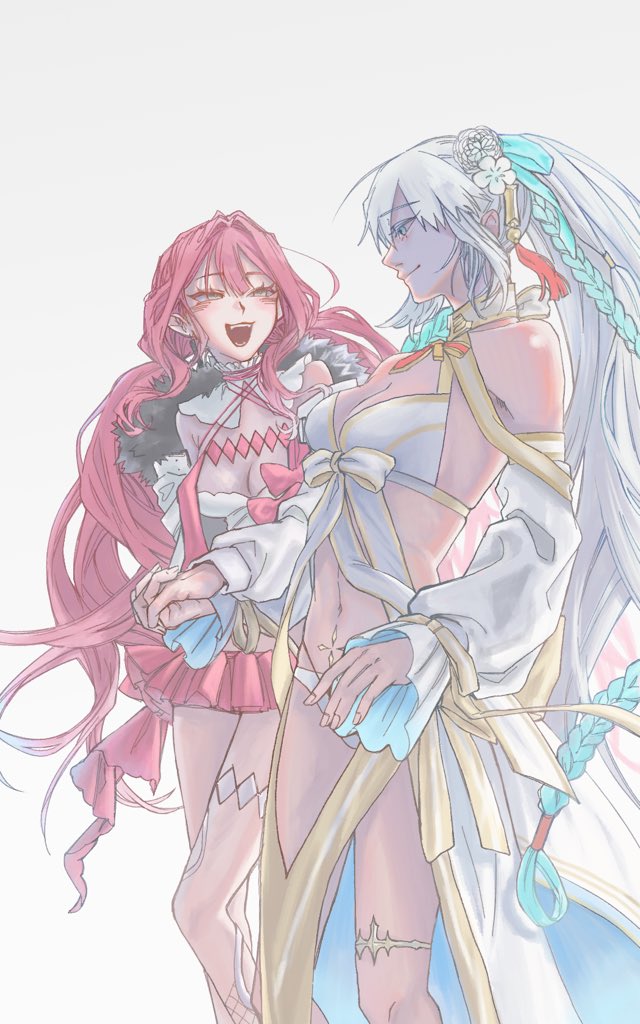 baobhan sith and morgan le fay (fate and 1 more) drawn by destroy_for_him