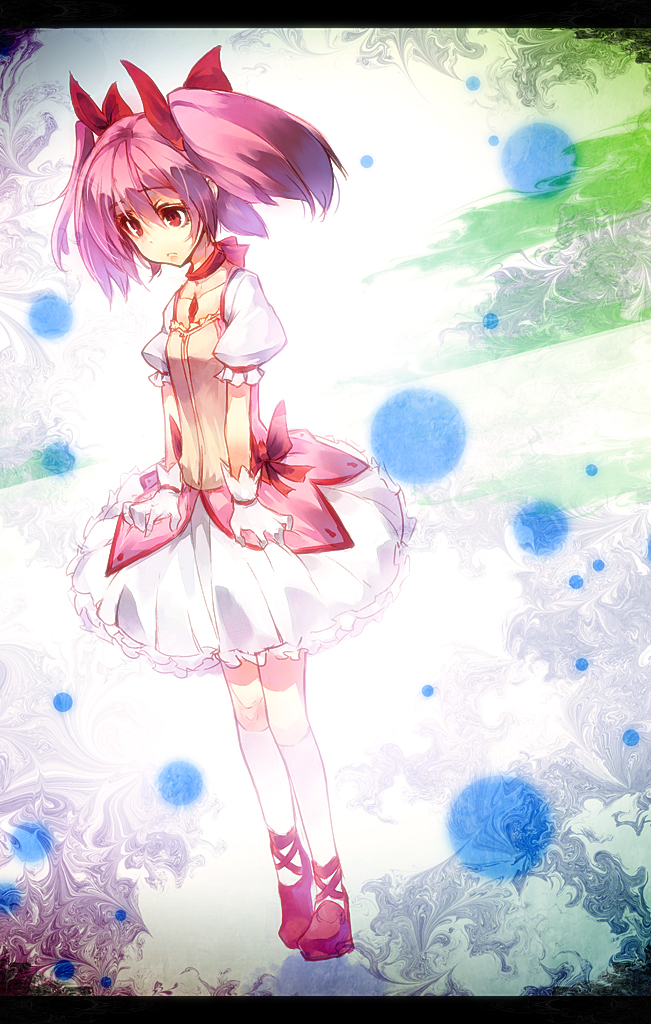 kaname madoka (mahou shoujo madoka magica) drawn by ukyo_rst