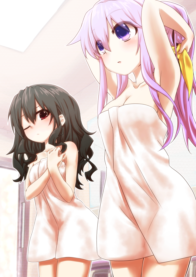 nepgear and uni (neptune) drawn by mizunashi_(second_run)