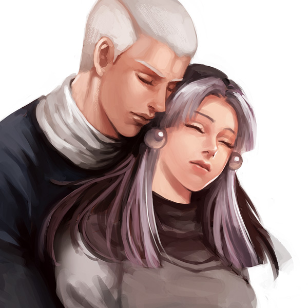 enrico pucci and perla pucci (jojo no kimyou na bouken and 1 more) drawn by magatsumagic