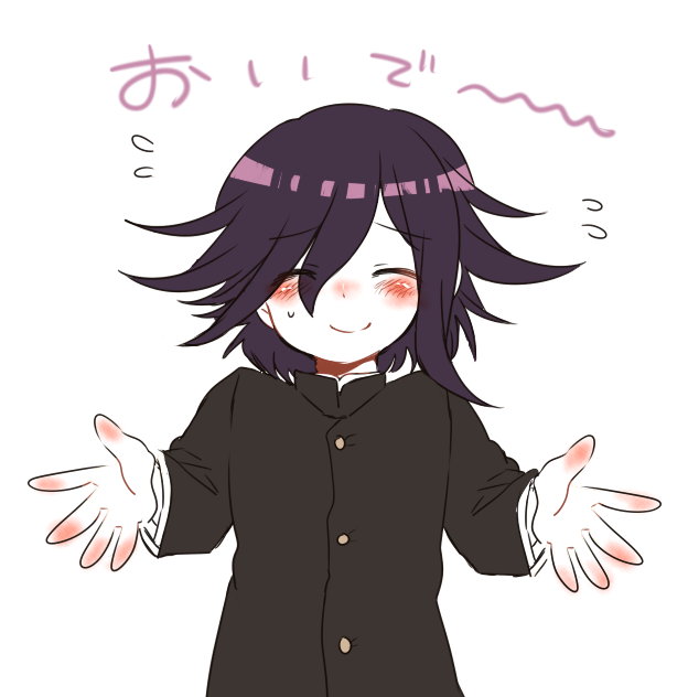 oma kokichi (danganronpa and 1 more) drawn by tumai_(touue11)