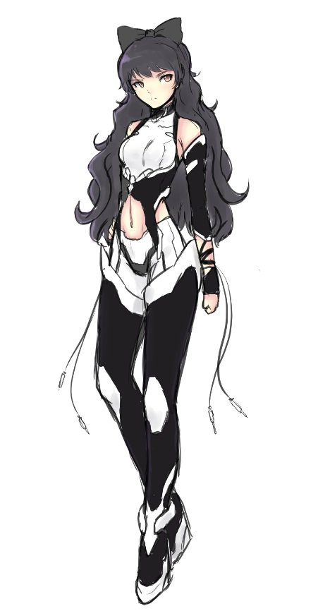 blake belladonna (rwby) drawn by cat_with_a_brush