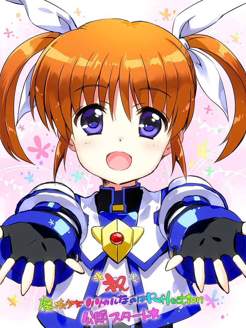 takamachi nanoha (lyrical nanoha and 2 more) drawn by fujima_takuya