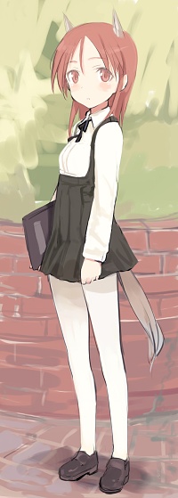 minna-dietlinde wilcke (world witches series and 1 more) drawn by shimada_fumikane