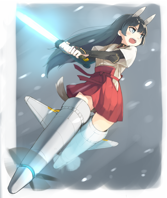 anabuki tomoko (world witches series and 1 more) drawn by u_(mikaduki0720)