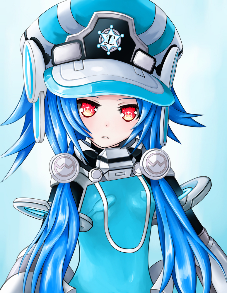 next white (neptune and 1 more) drawn by kurominai