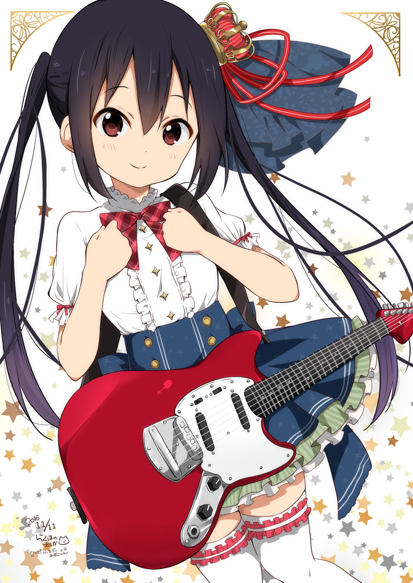 nakano azusa (k-on!) drawn by ragho_no_erika