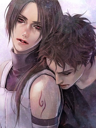 uchiha itachi and uchiha shisui (naruto) drawn by lily_(artist)
