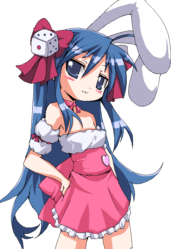 izumi konata and usada hikaru (lucky star and 1 more) drawn by raiden_(raiden_labo)