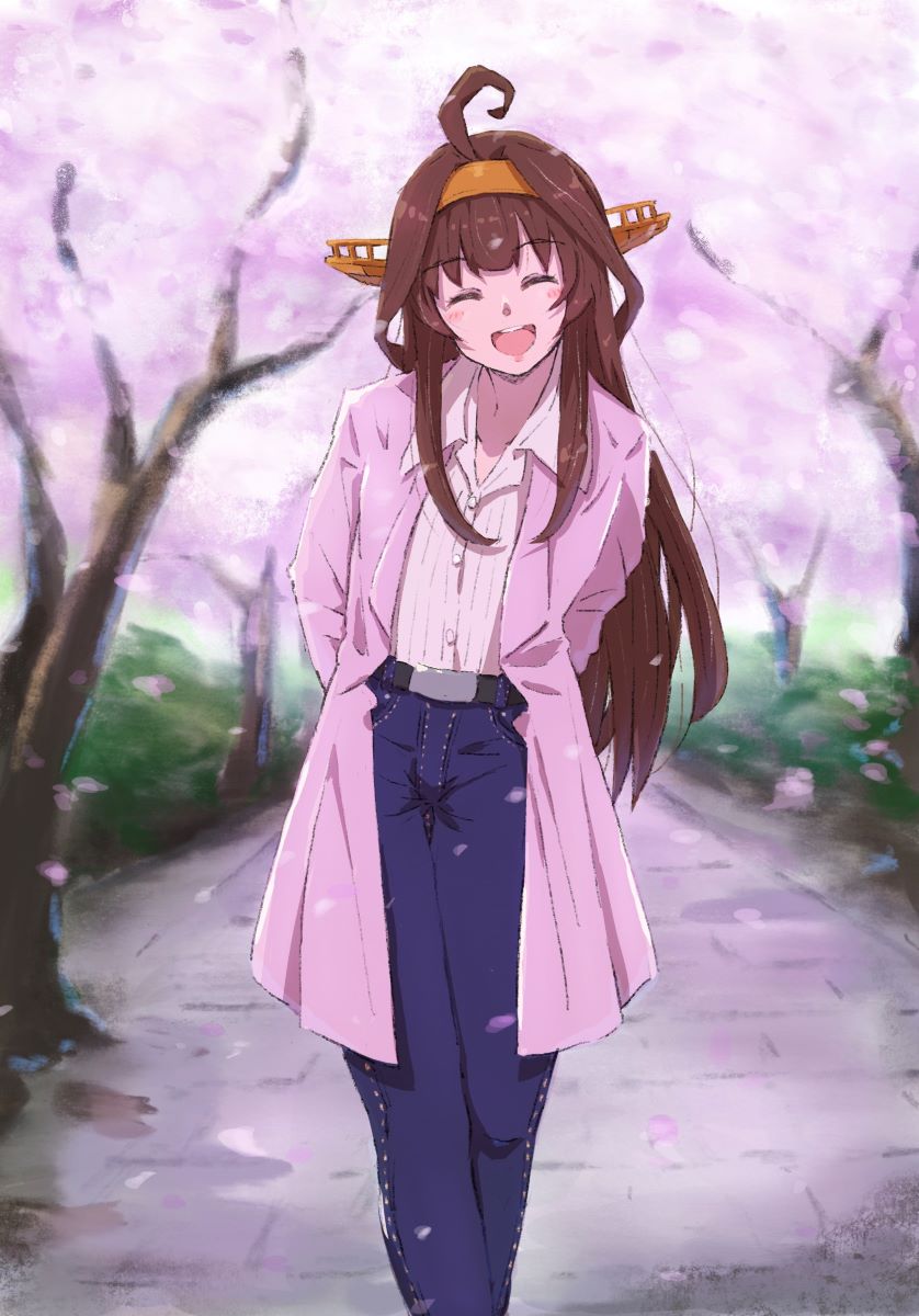 kongou and kongou kai ni (kantai collection) drawn by ld_(luna_dial398)