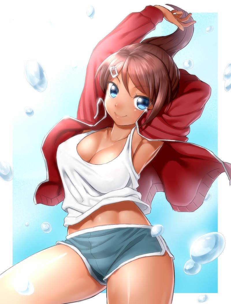 asahina aoi (danganronpa and 1 more) drawn by onsoku_inu