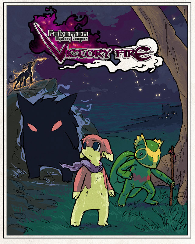 gengar, houndoom, audino, and kecleon (pokemon and 1 more) drawn by sulfurbunny