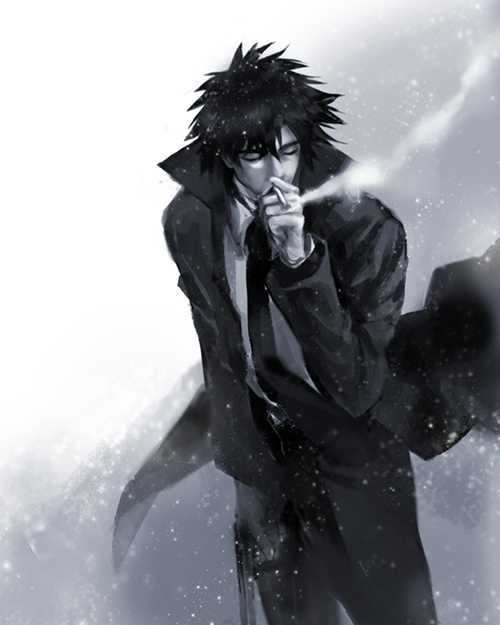 emiya kiritsugu (fate and 1 more) drawn by chacall