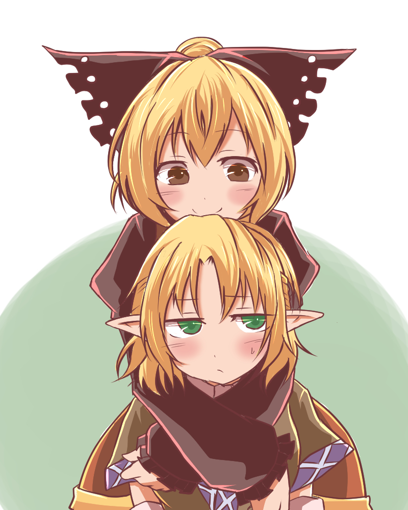 mizuhashi parsee and kurodani yamame (touhou) drawn by yasui_nori