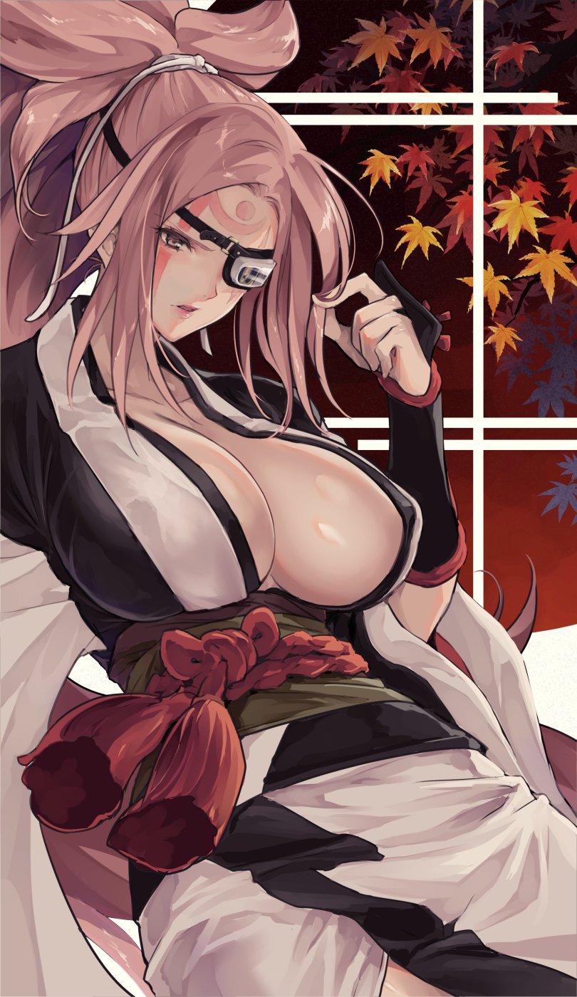 baiken (guilty gear and 1 more) drawn by jako_(toyprn)