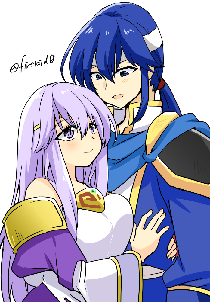 seliph and julia (fire emblem and 1 more) drawn by yukia_(firstaid0)
