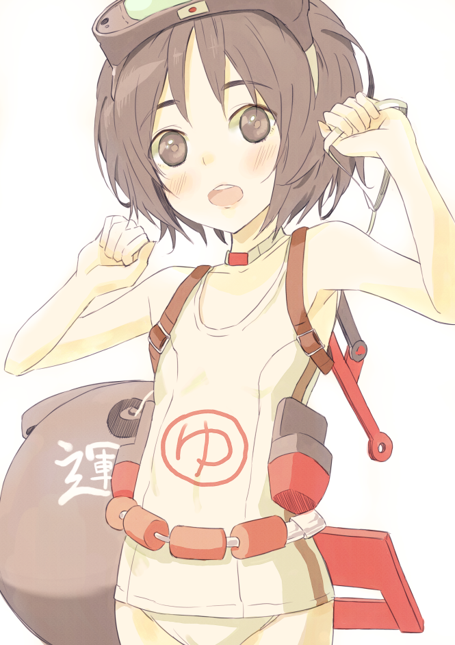 maru-yu (kantai collection) drawn by kotarou_(rakugaki_shirushi)