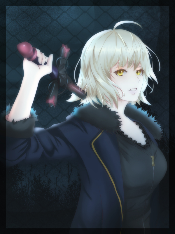 jeanne d'arc alter (fate and 1 more) drawn by lupaan