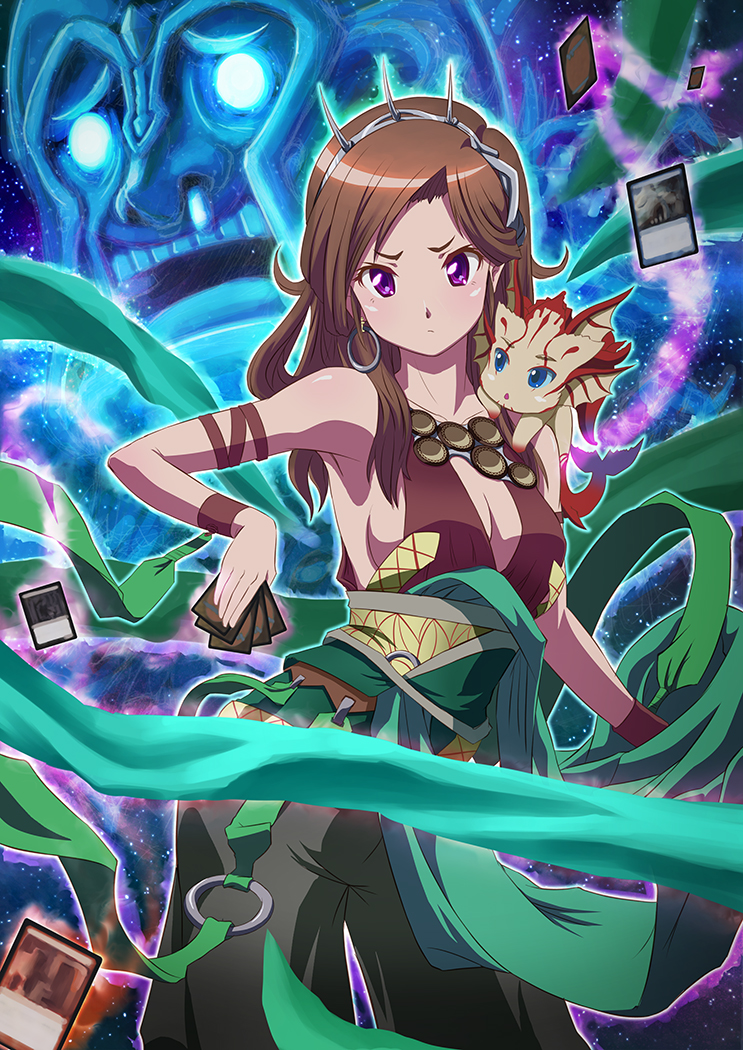 thassa god of the sea, iroas god of victory, and artisan of forms (magic: the gathering) drawn by nakazawa_dousan
