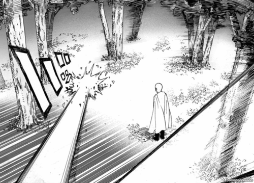 saitama and onsoku no sonic (one-punch man) drawn by murata_yuusuke