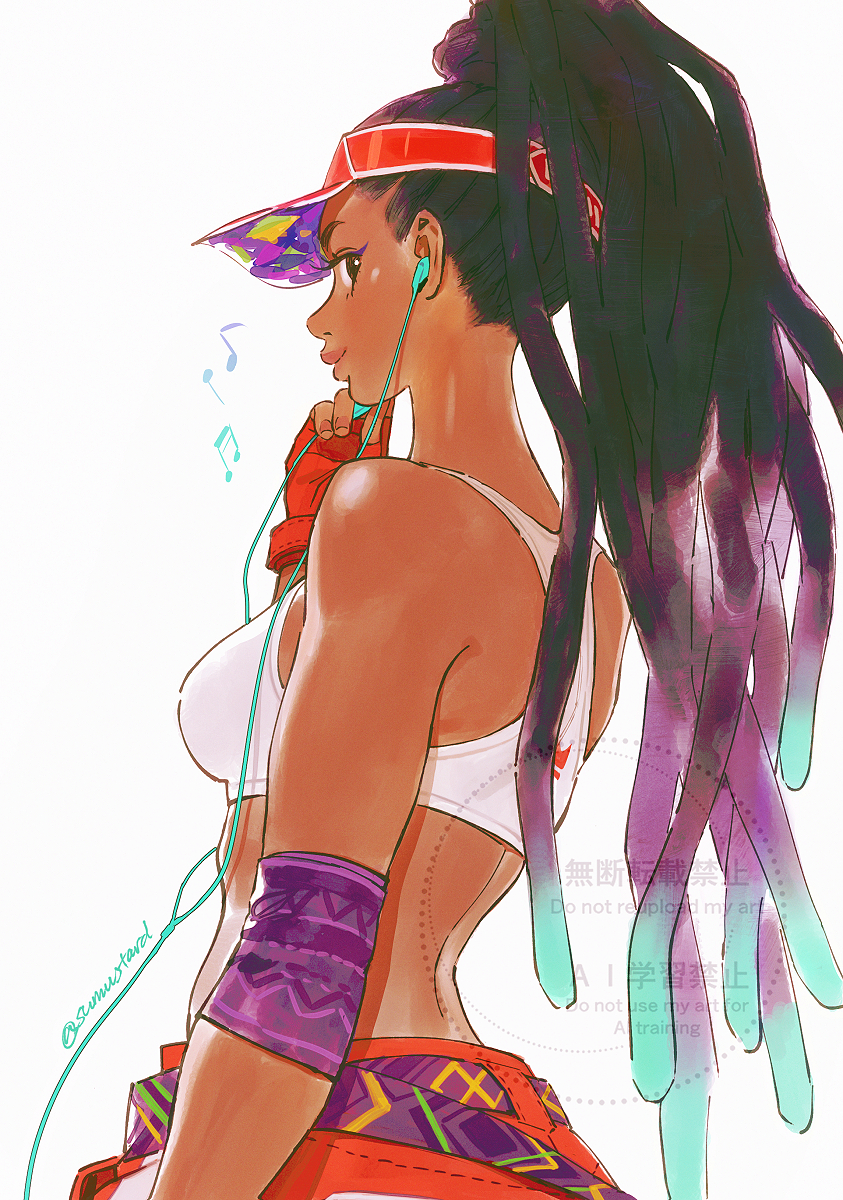 kimberly jackson (street fighter and 1 more) drawn by sumustard