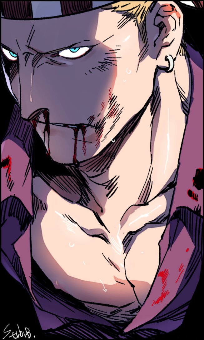 billy kane (the king of fighters and 1 more) drawn by strbrb789