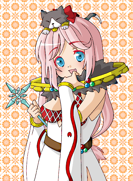 sorcerer and wildrose (ragnarok online) drawn by monou0135
