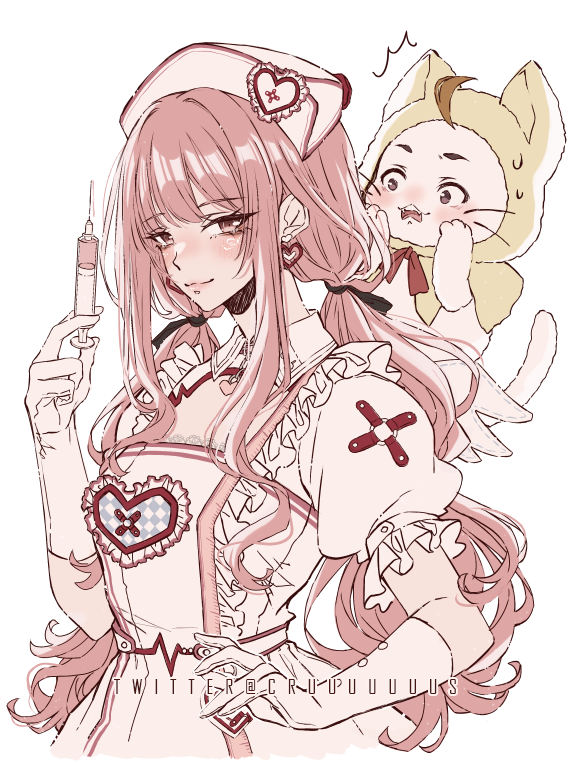 nikki, momo, and sweet diagnosis (nikki and 1 more) drawn by criis-chan
